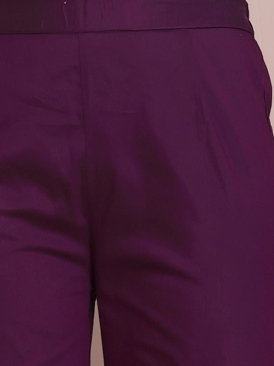 Rag And Bone Dark Purple High Waisted Casey Pants for Women Online India at  Darveys.com